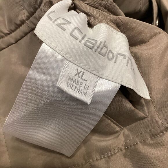 NWT Liz Claiborne | Reversible Quilted Coat and Paisley Print Size XL - Picture 6 of 14